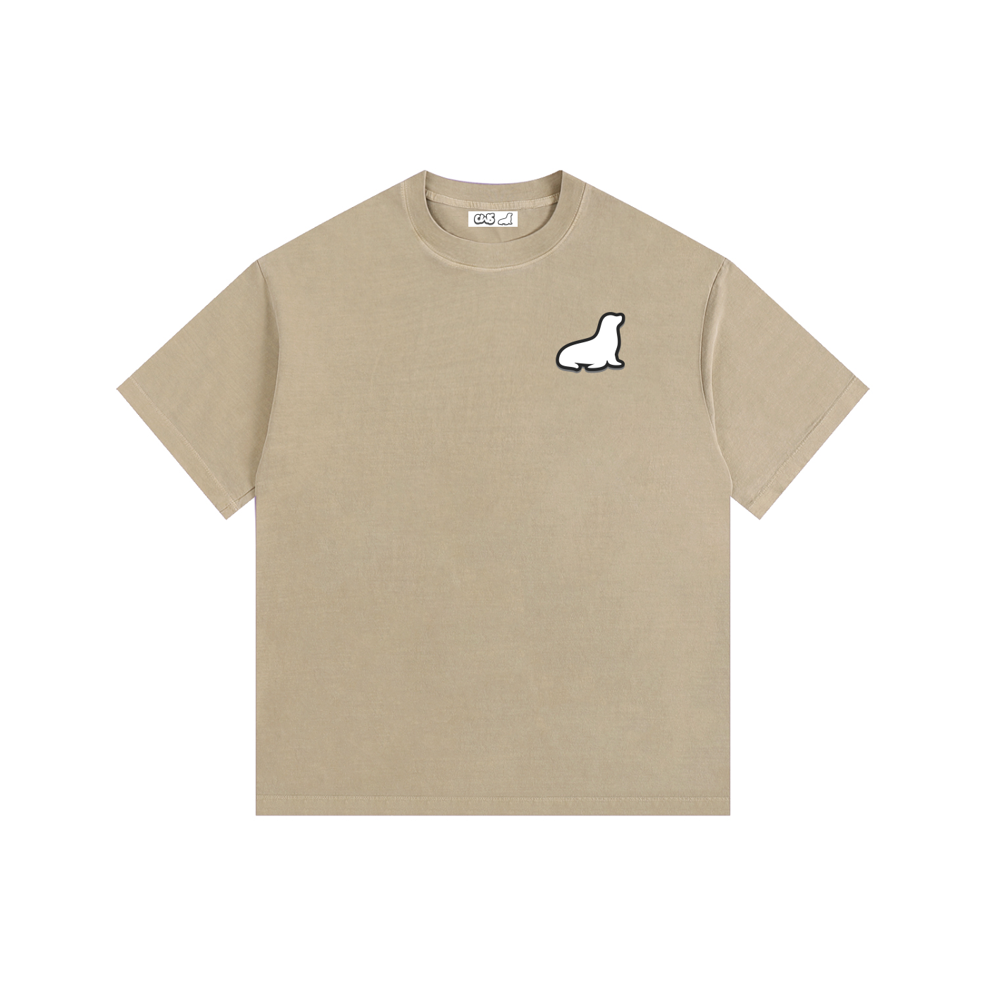 Vintage Washed Oversized Cotton T-Shirt