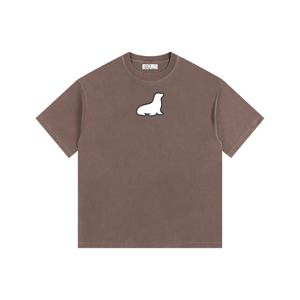 Vintage Washed Oversized Cotton T-Shirt