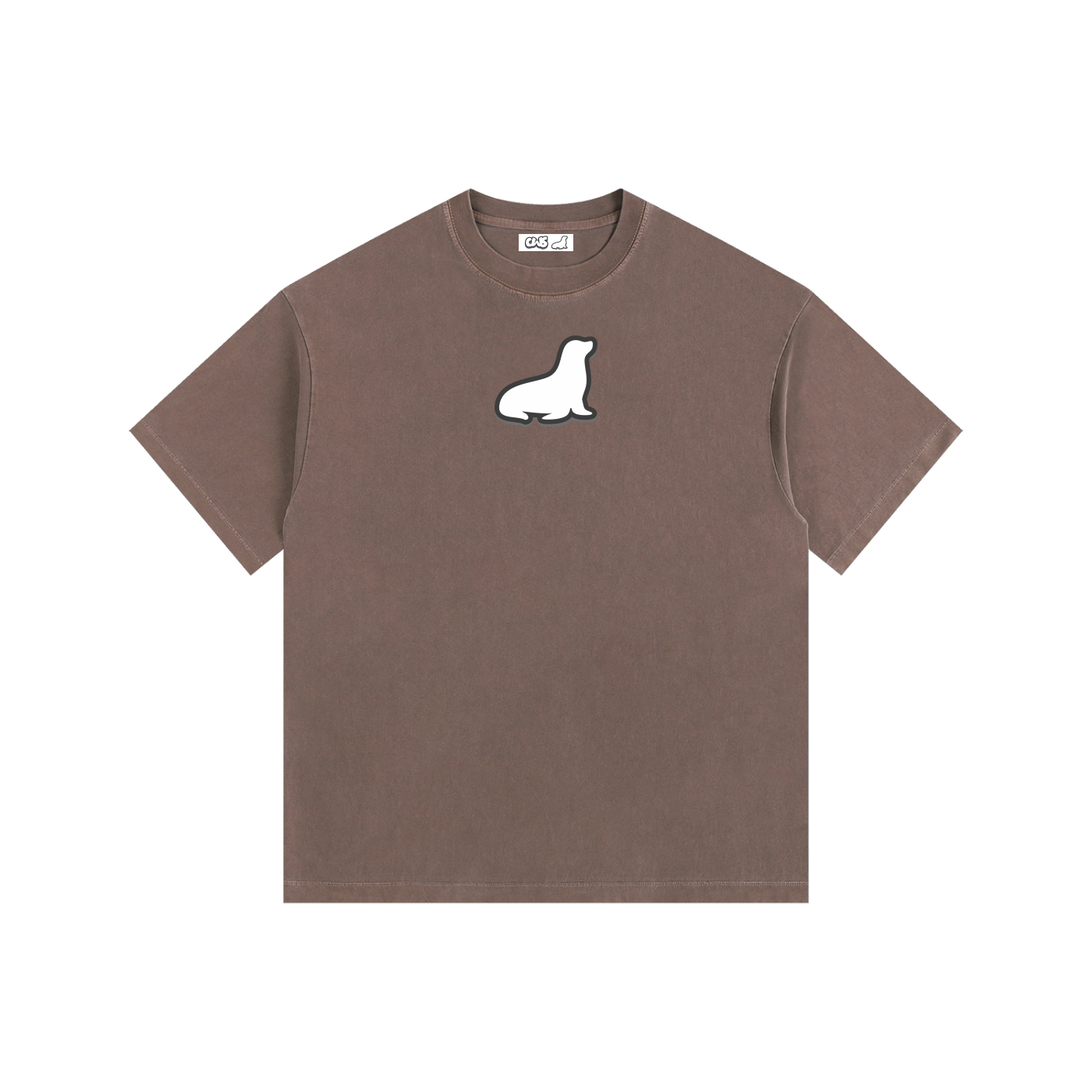 Vintage Washed Oversized Cotton T-Shirt