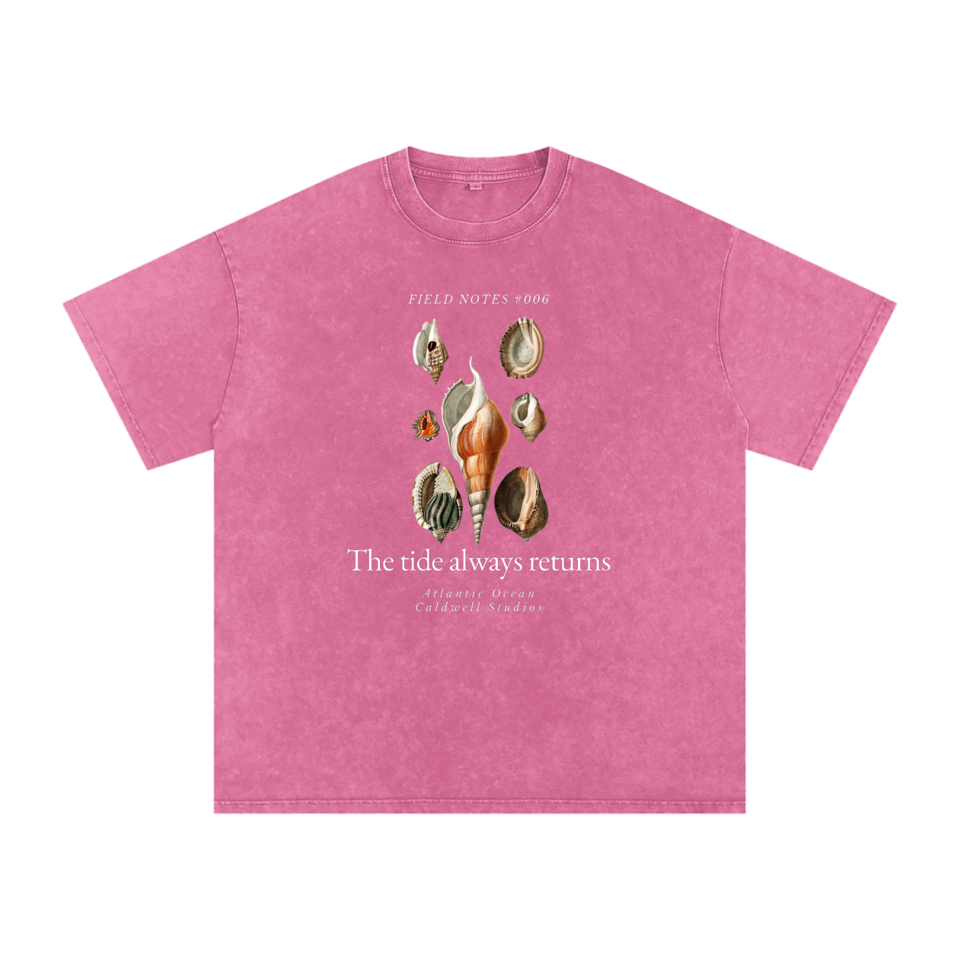 Field NotesSnow Washed Oversized Cotton T-Shirt