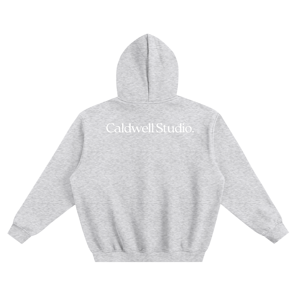 Founders Logo Fleeced Boxy Hoodie