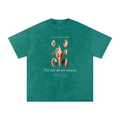 Field NotesSnow Washed Oversized Cotton T-Shirt