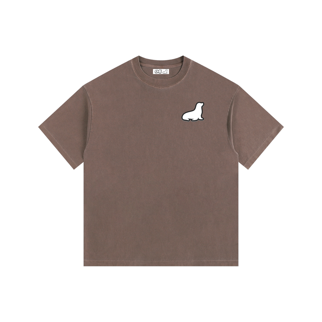 Vintage Washed Oversized Cotton T-Shirt