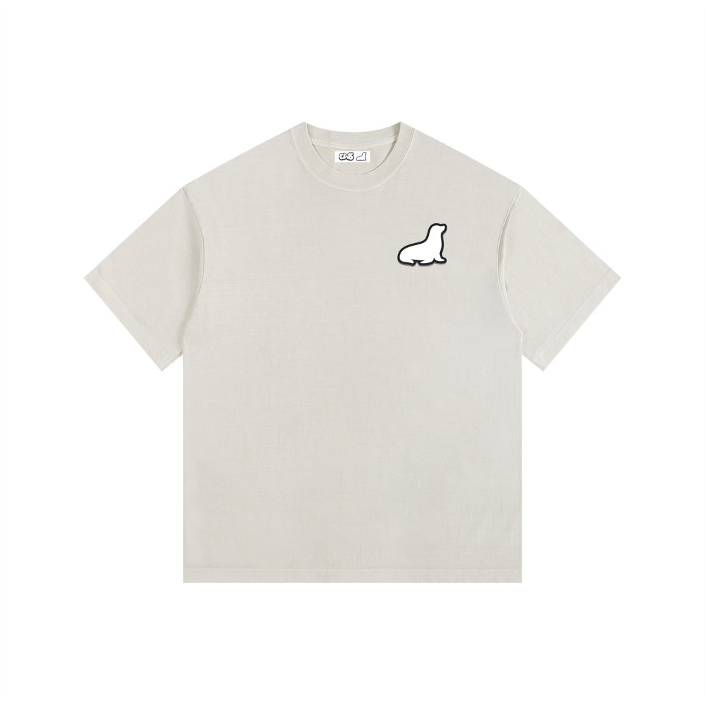 Vintage Washed Oversized Cotton T-Shirt