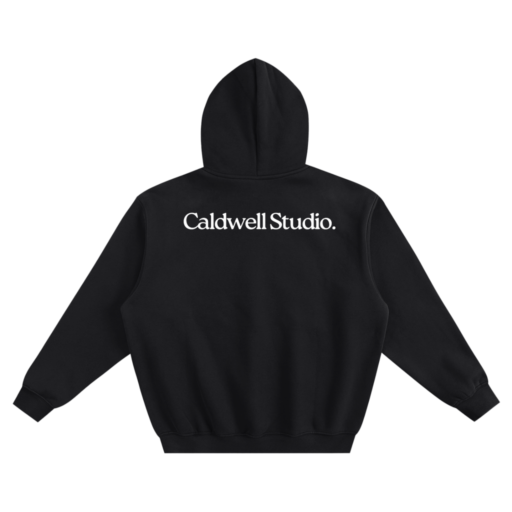 Founders Logo Fleeced Boxy Hoodie