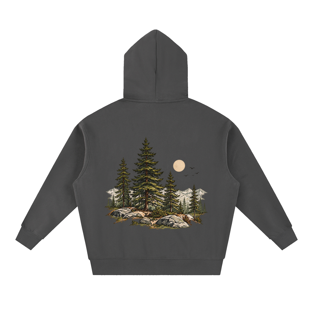 Seasonal Essential Oversized Fit Fleece Hoodie