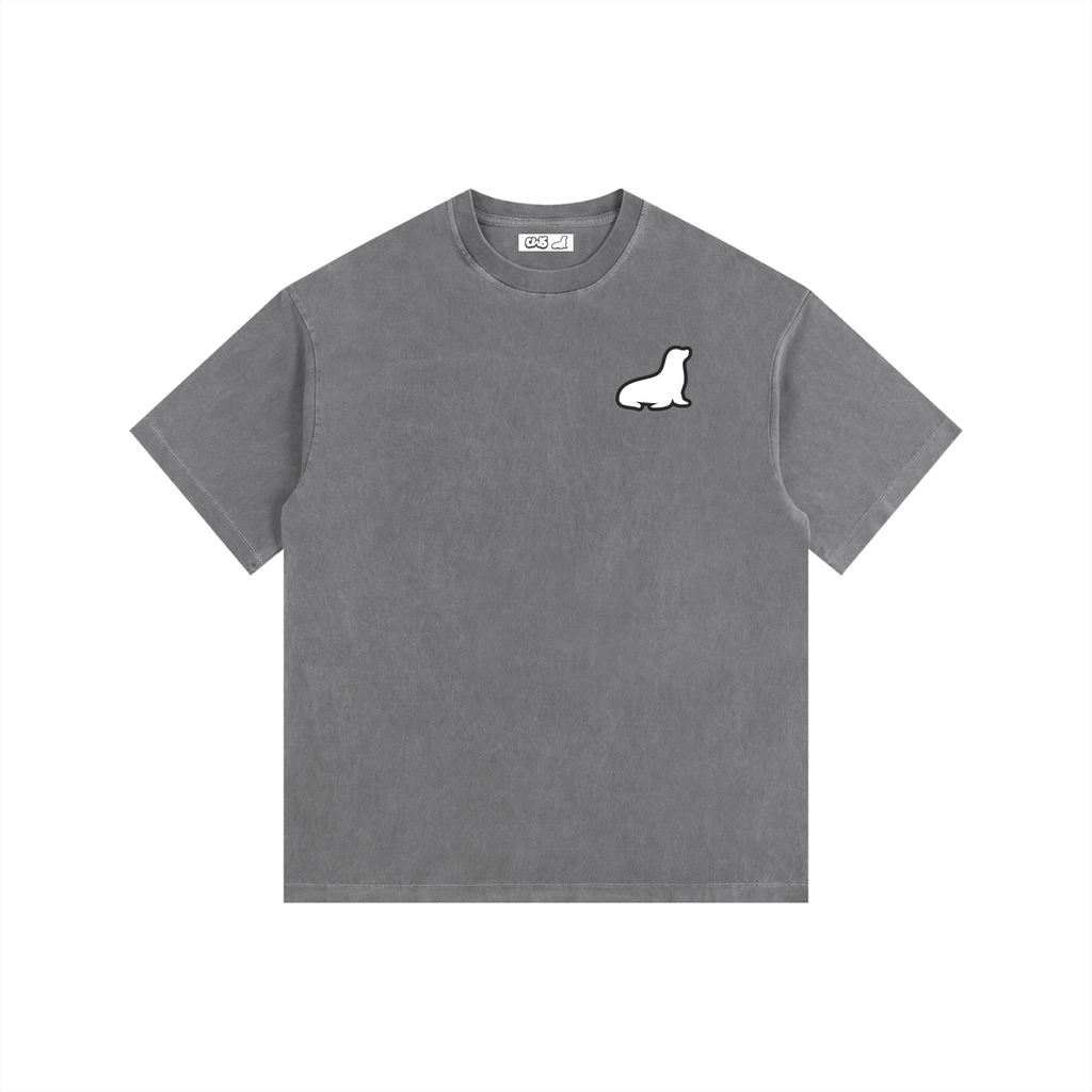 Vintage Washed Oversized Cotton T-Shirt