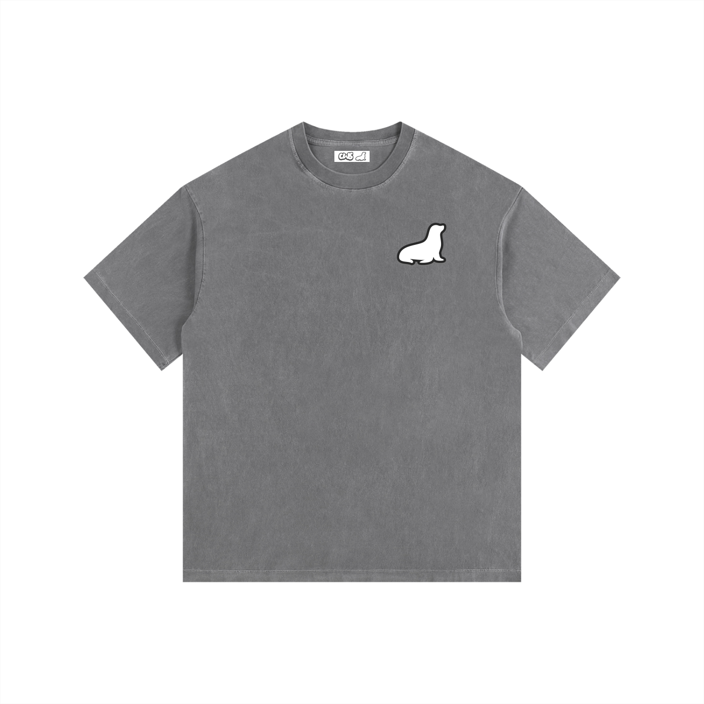 Vintage Washed Oversized Cotton T-Shirt