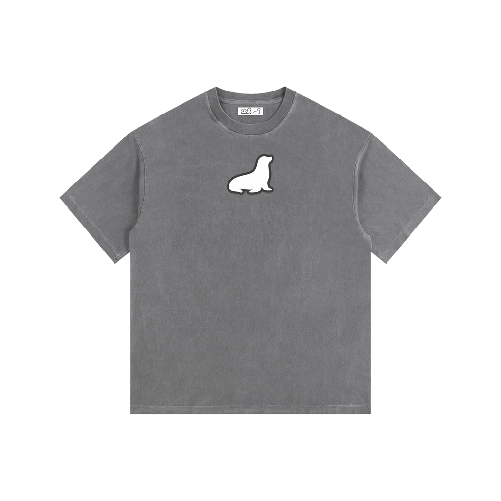 Vintage Washed Oversized Cotton T-Shirt