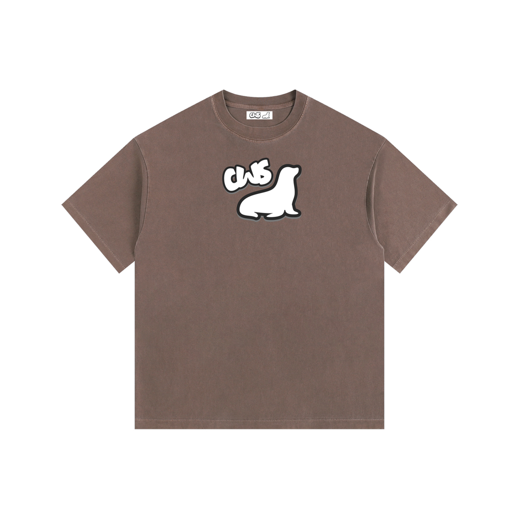 Vintage Washed Oversized Cotton T-Shirt