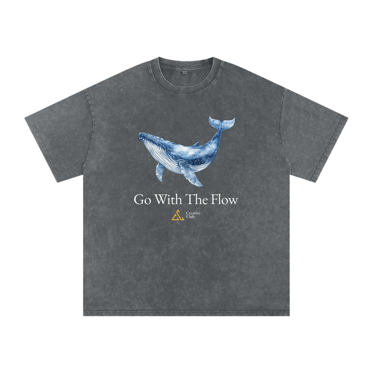 Field Notes Snow Washed Oversized Cotton T-Shirt