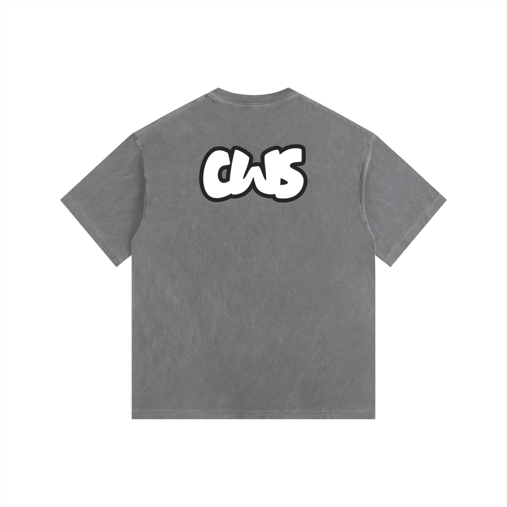 Vintage Washed Oversized Cotton T-Shirt