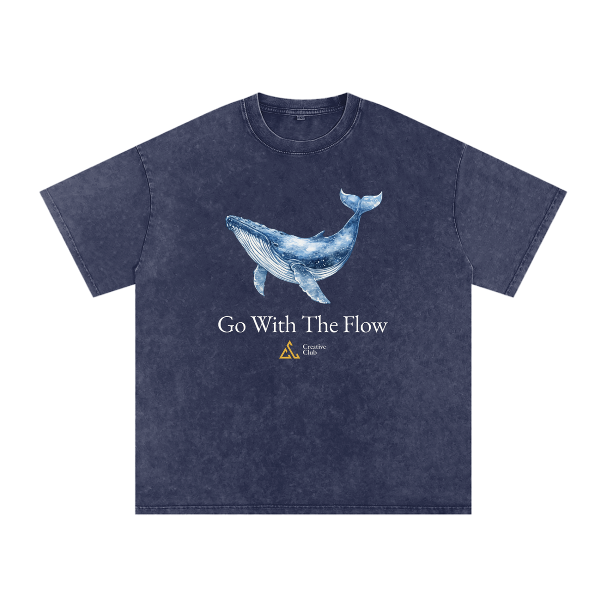 Field Notes Snow Washed Oversized Cotton T-Shirt