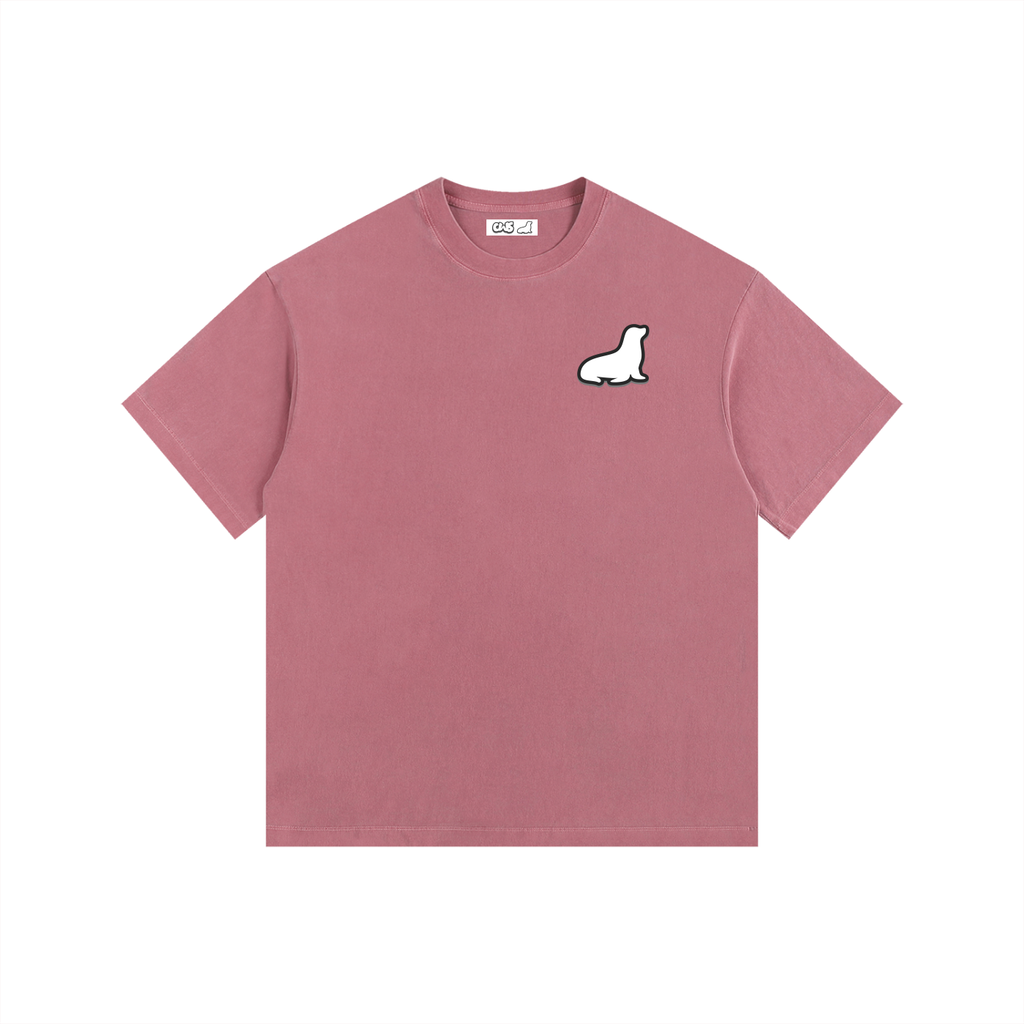 Vintage Washed Oversized Cotton T-Shirt