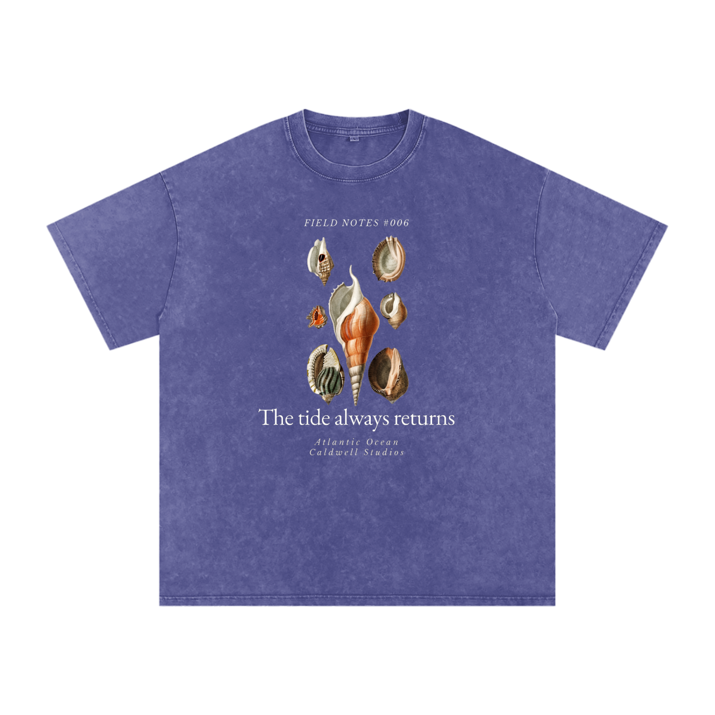 Field NotesSnow Washed Oversized Cotton T-Shirt