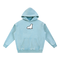 Snow Wash Fleece Oversize Hoodie