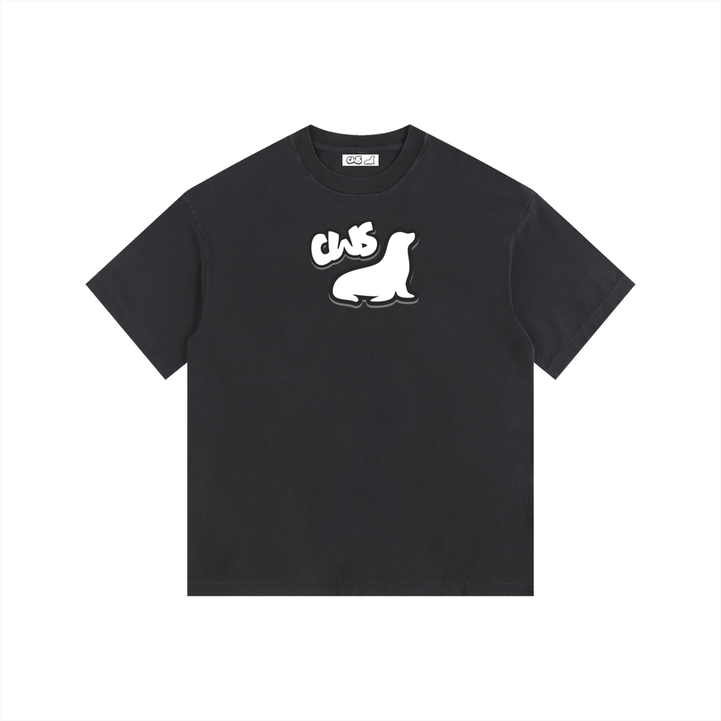 Vintage Washed Oversized Cotton T-Shirt