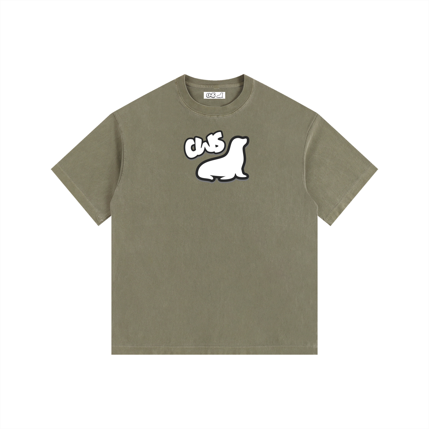 Vintage Washed Oversized Cotton T-Shirt