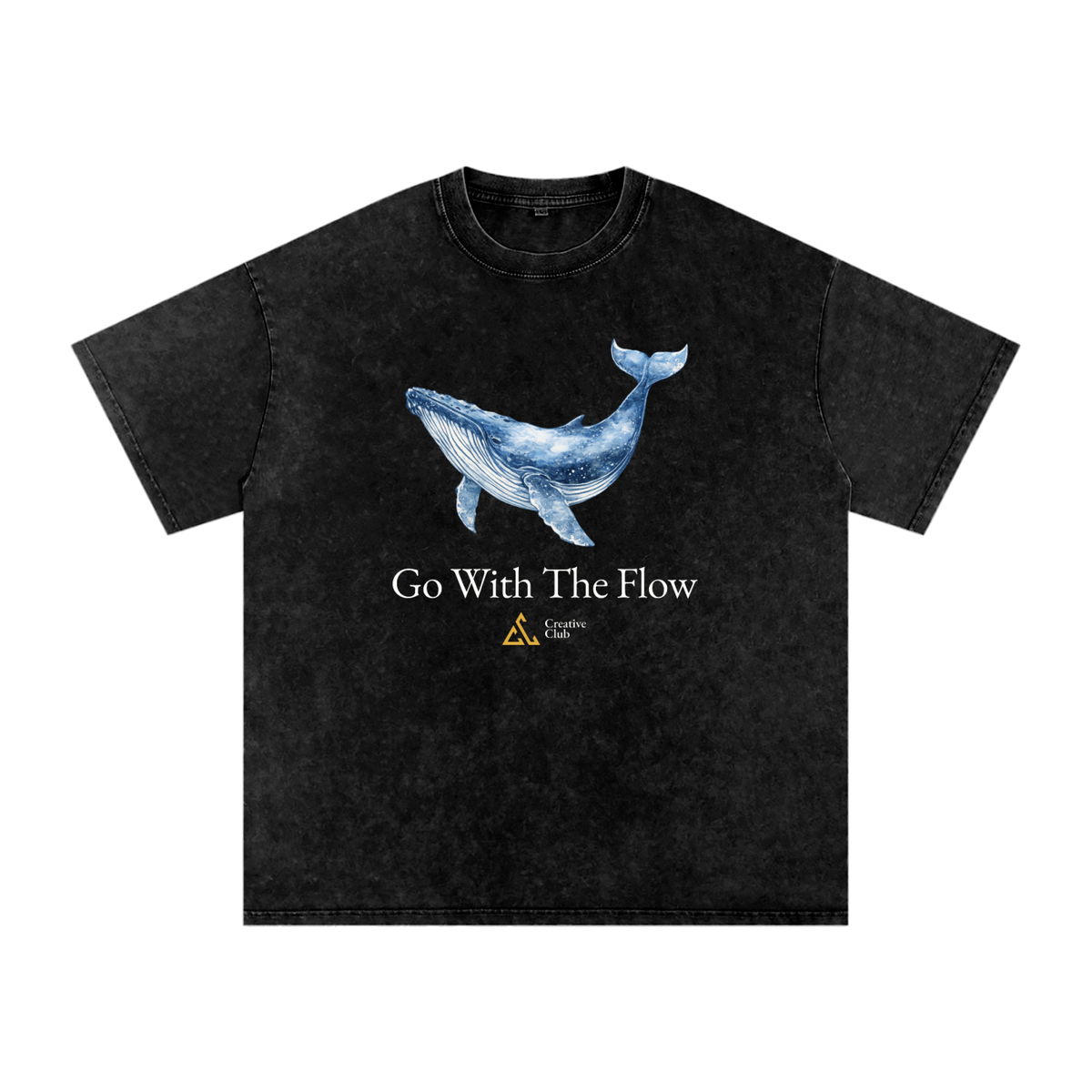 Field Notes Snow Washed Oversized Cotton T-Shirt