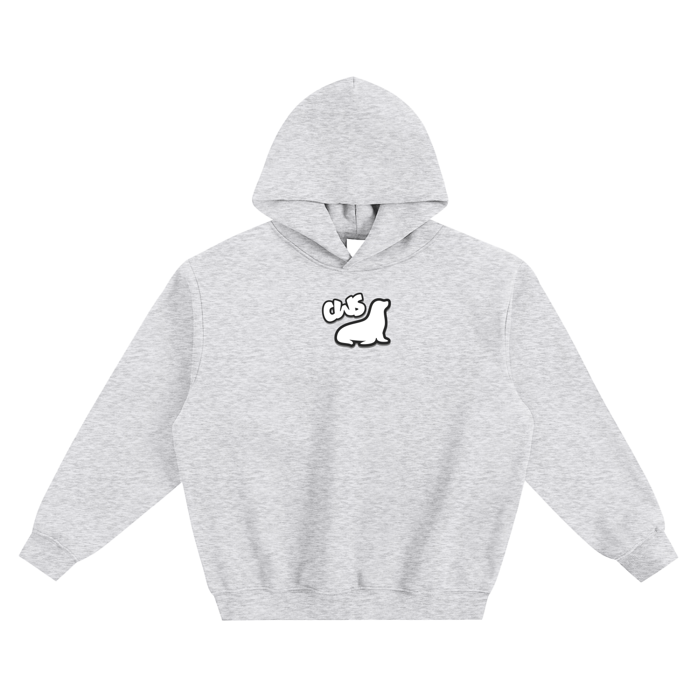 Founders Logo Fleeced Boxy Hoodie