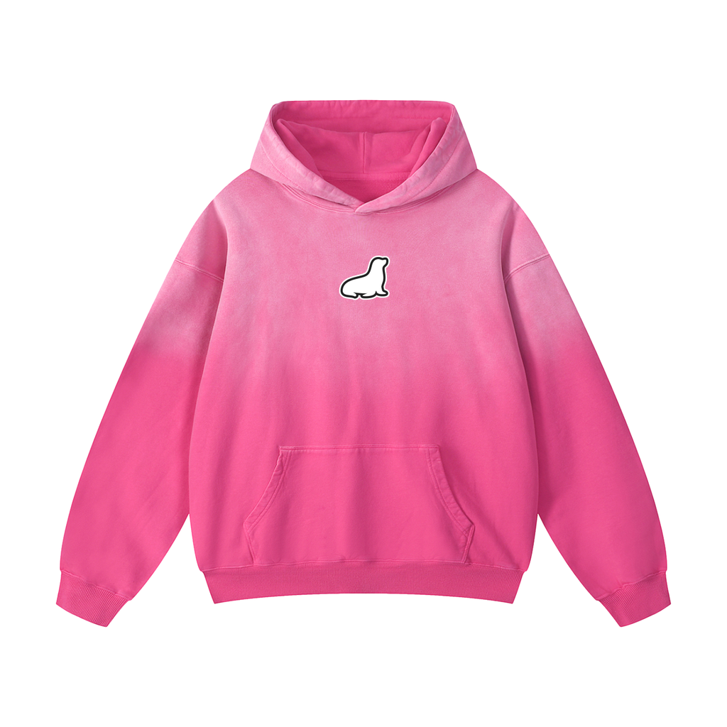 Founders Logo Heavyweight Sunfade Oversized Hoodie