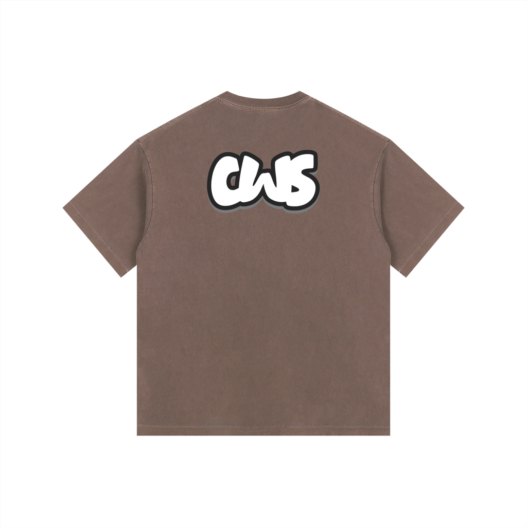 Vintage Washed Oversized Cotton T-Shirt