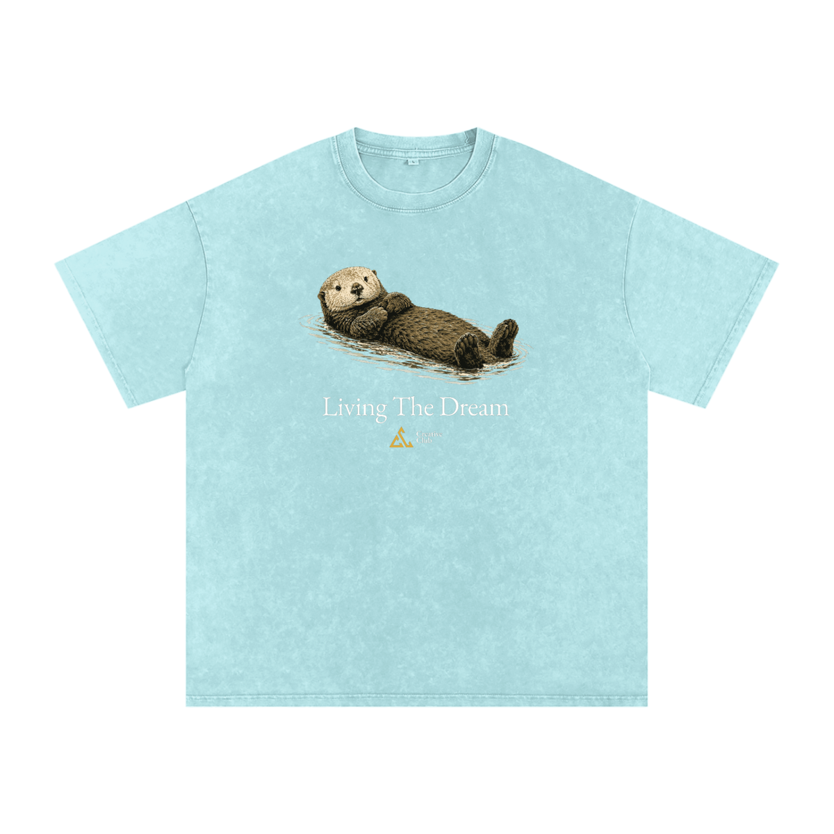 Field Notes Snow Washed Oversized Cotton T-Shirt