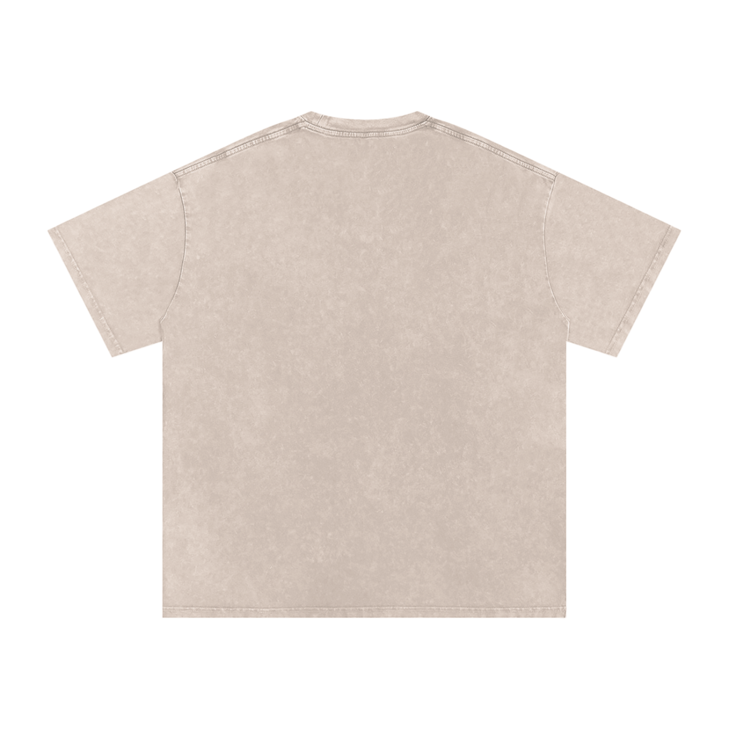 Field Notes Collection Snow Washed Oversized Cotton T-Shirt