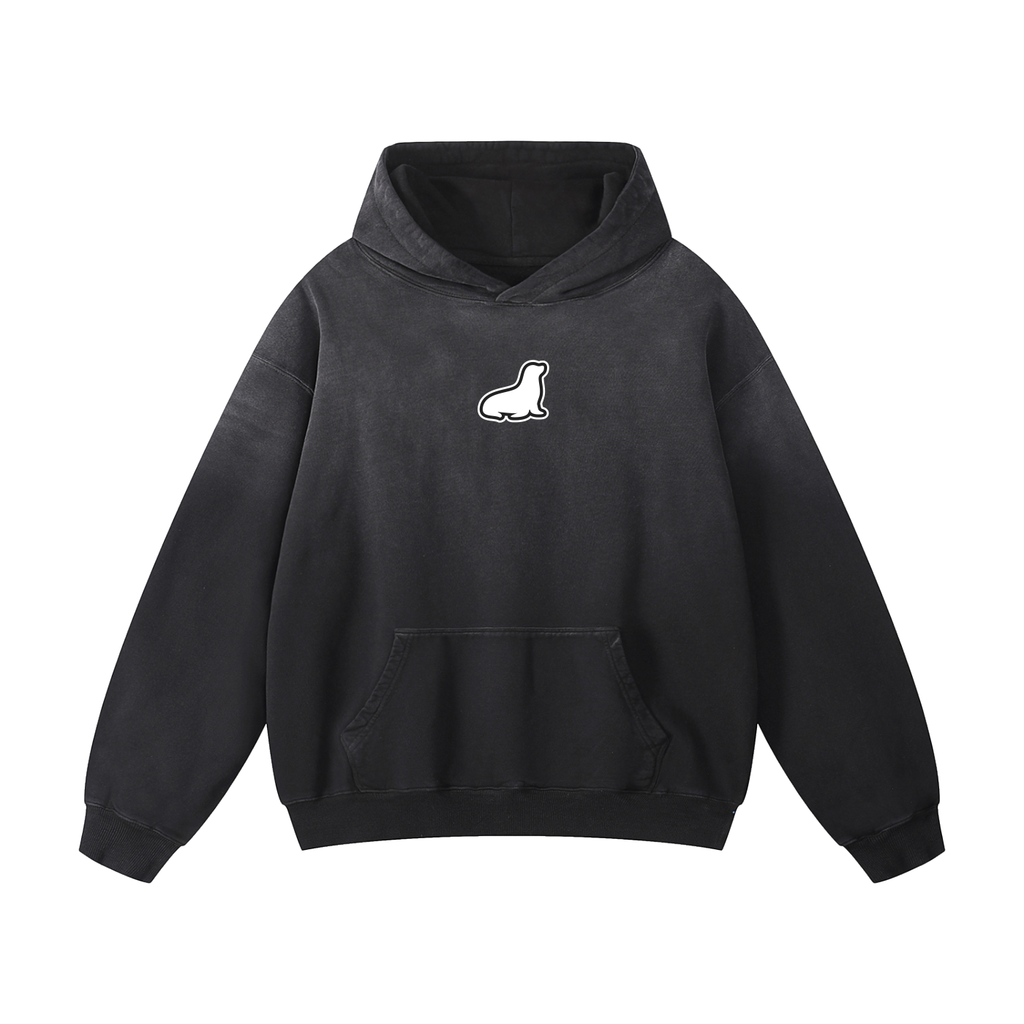 Founders Logo Heavyweight Sunfade Oversized Hoodie
