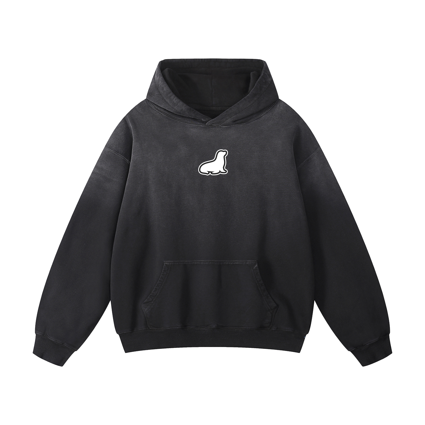 Founders Logo Heavyweight Sunfade Oversized Hoodie