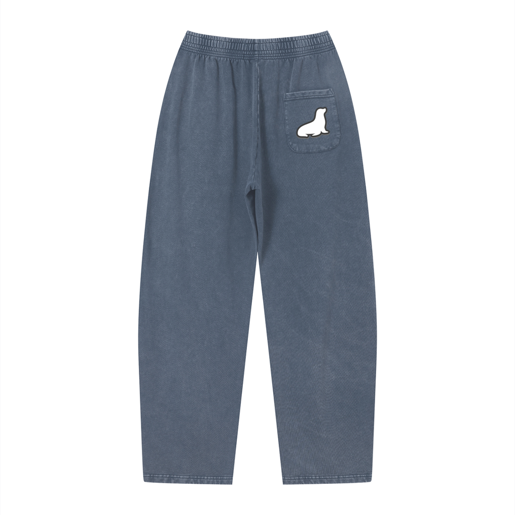 Unisex Vintage Wash Loose Sweatpants