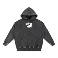 Snow Wash Fleece Oversize Hoodie