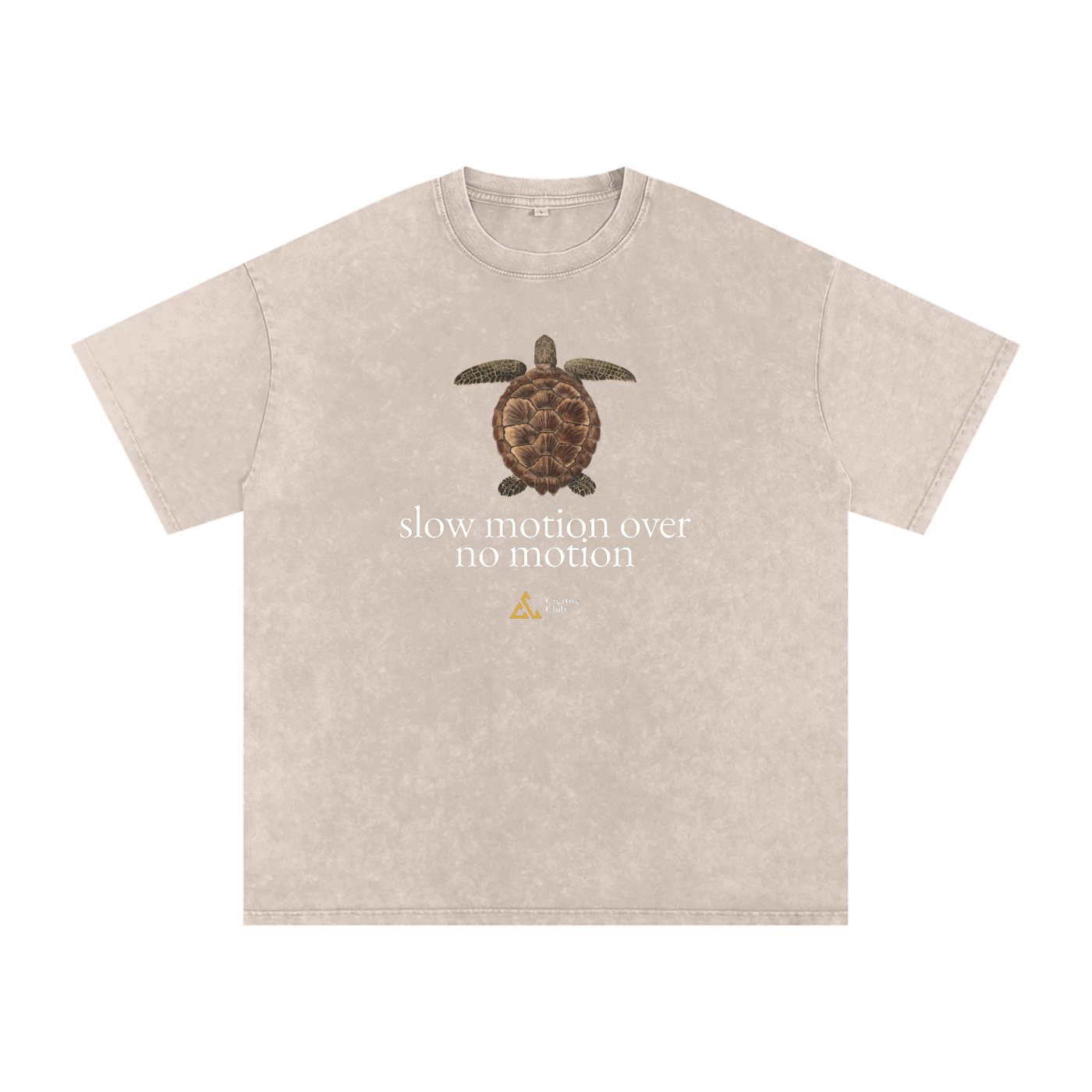 Field Notes Collection Snow Washed Oversized Cotton T-Shirt