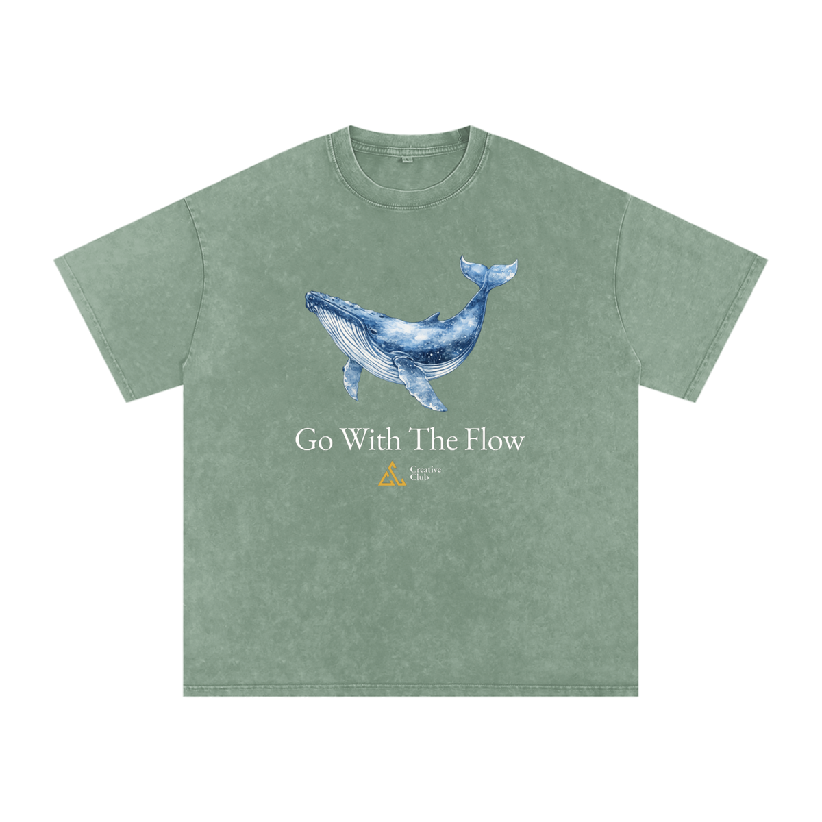 Field Notes Snow Washed Oversized Cotton T-Shirt