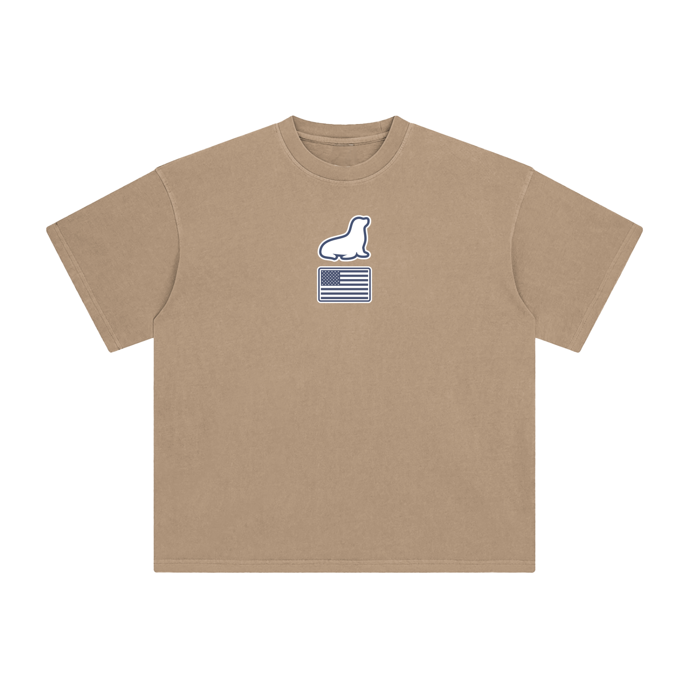 Founders Logo USA Enzyme Washed T-Shirt