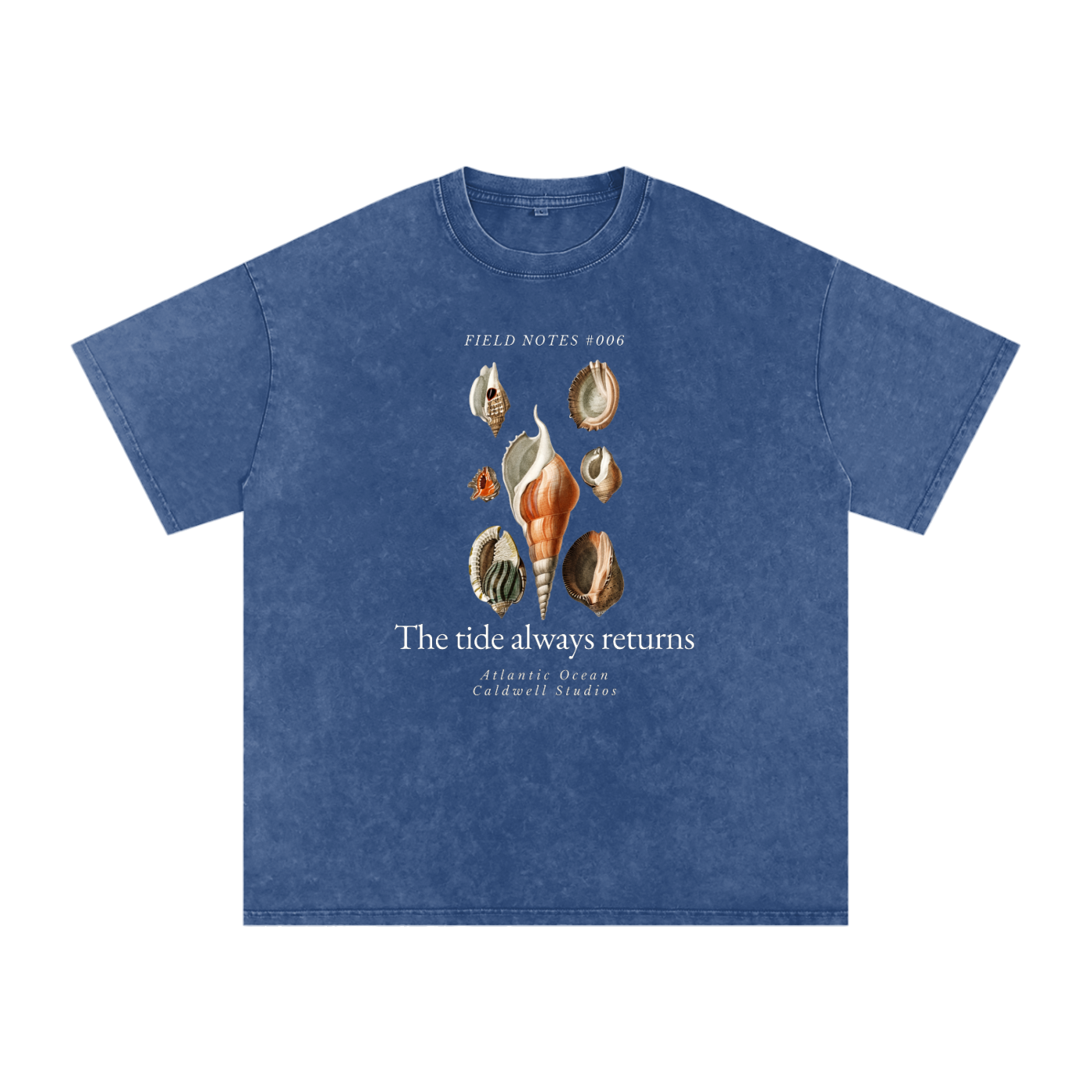 Field NotesSnow Washed Oversized Cotton T-Shirt