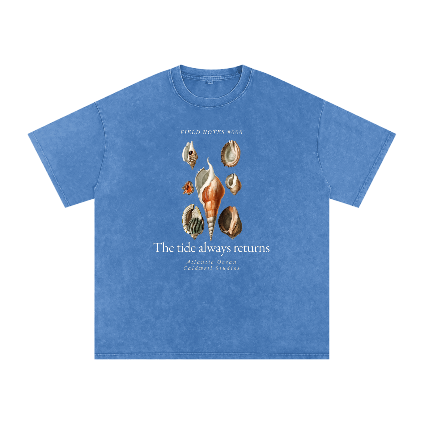 Field NotesSnow Washed Oversized Cotton T-Shirt
