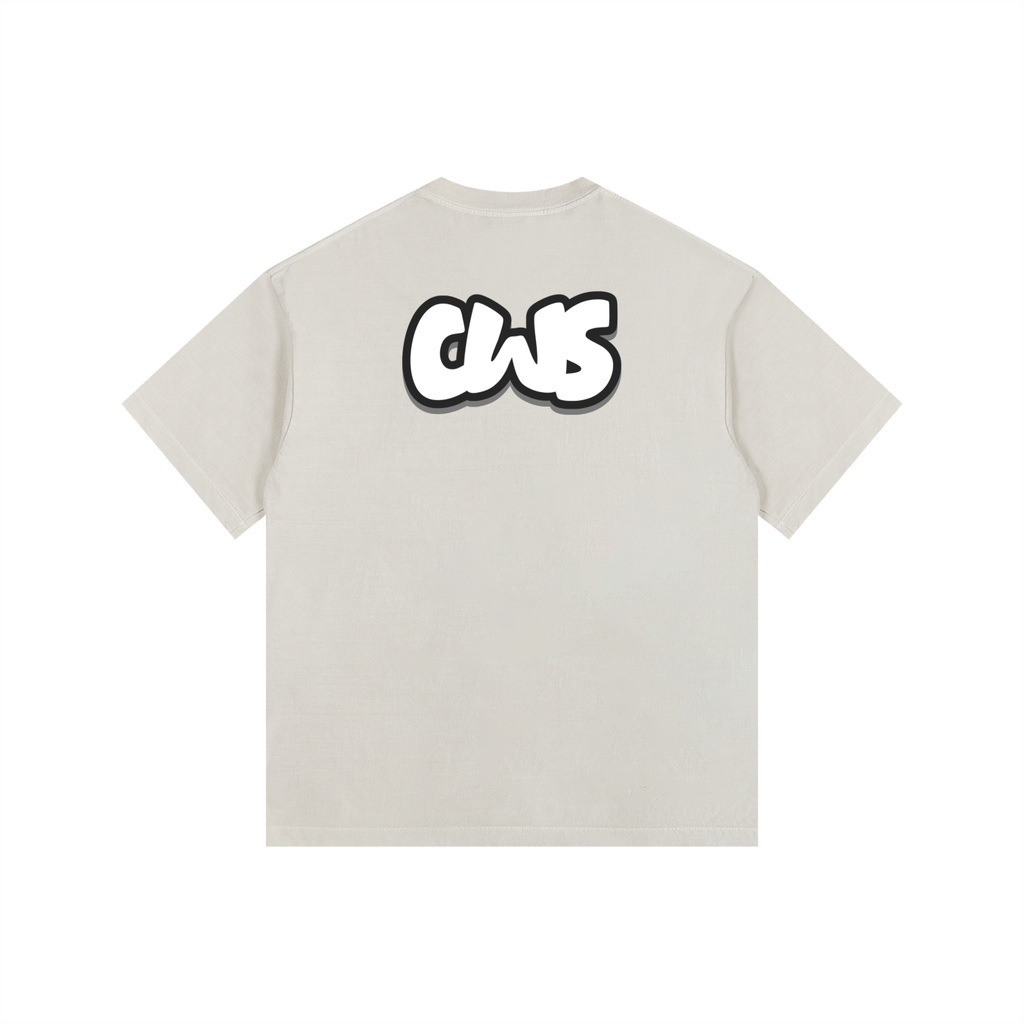 Vintage Washed Oversized Cotton T-Shirt