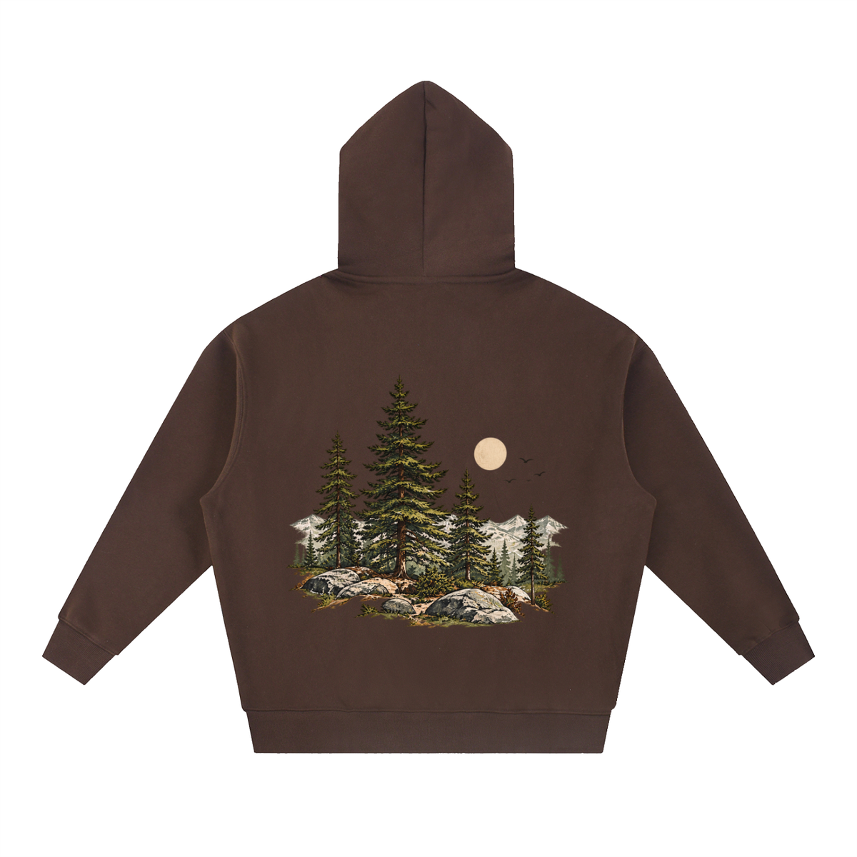 Seasonal Essential Oversized Fit Fleece Hoodie