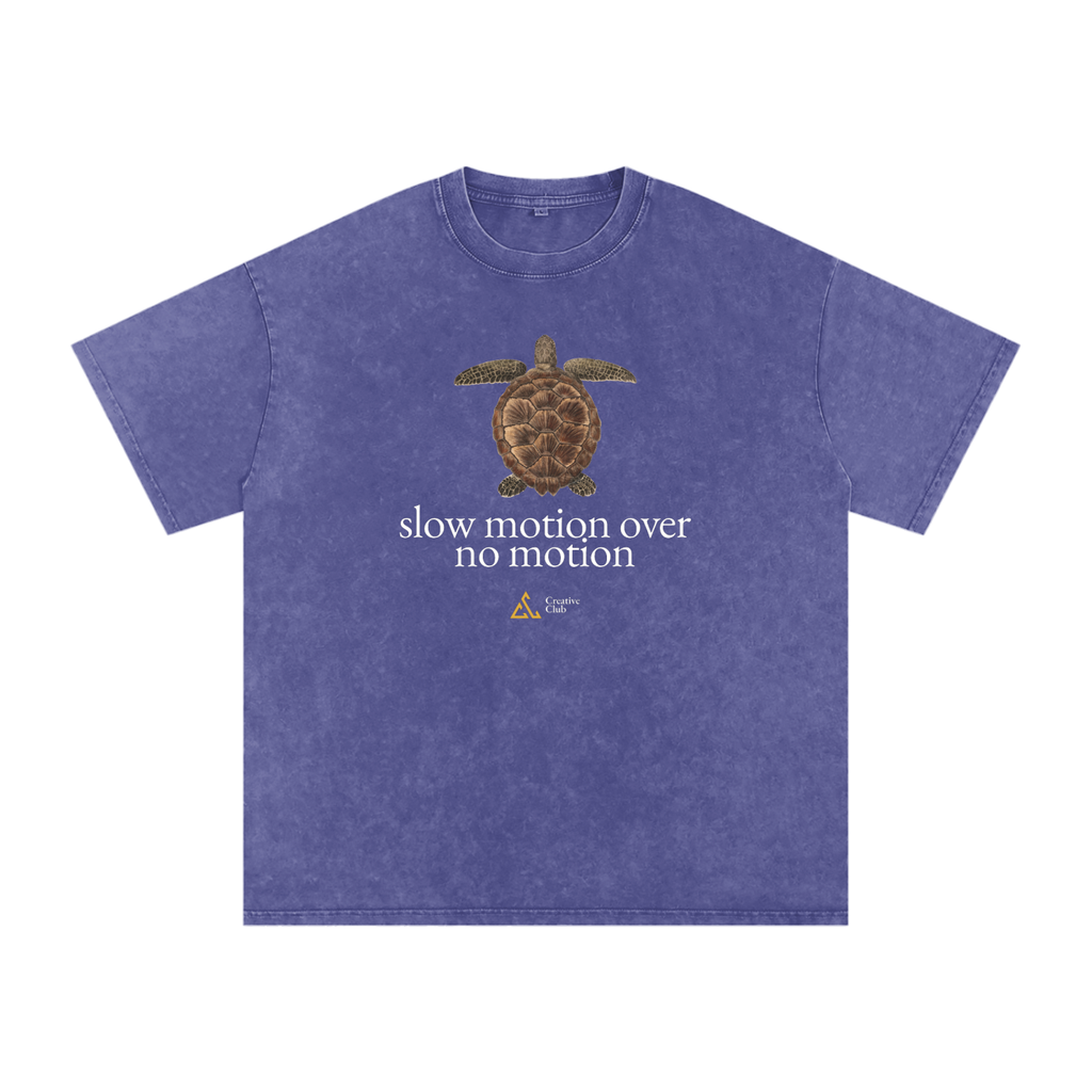 Field Notes Collection Snow Washed Oversized Cotton T-Shirt