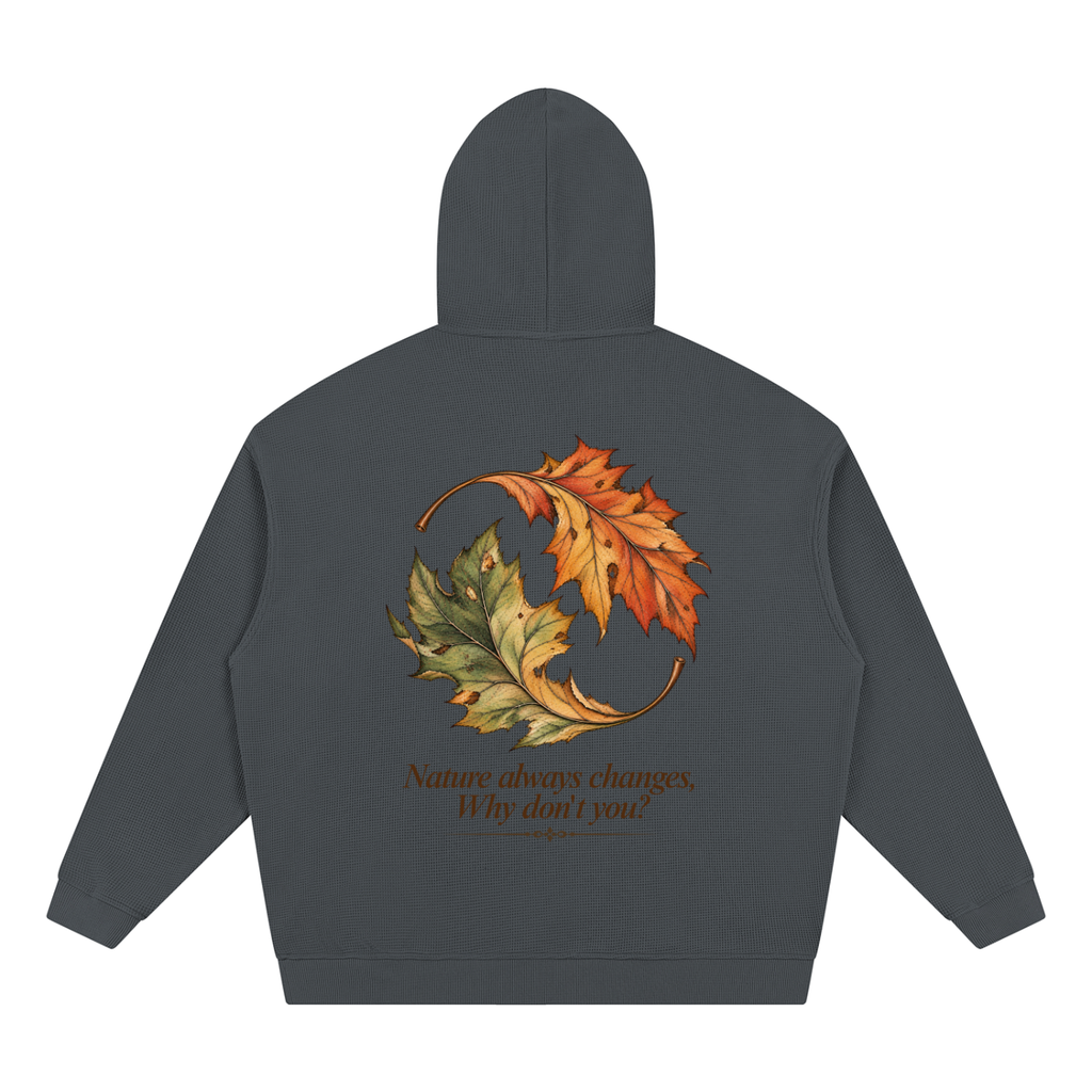 Seasonal Unisex Waffle Hoodie