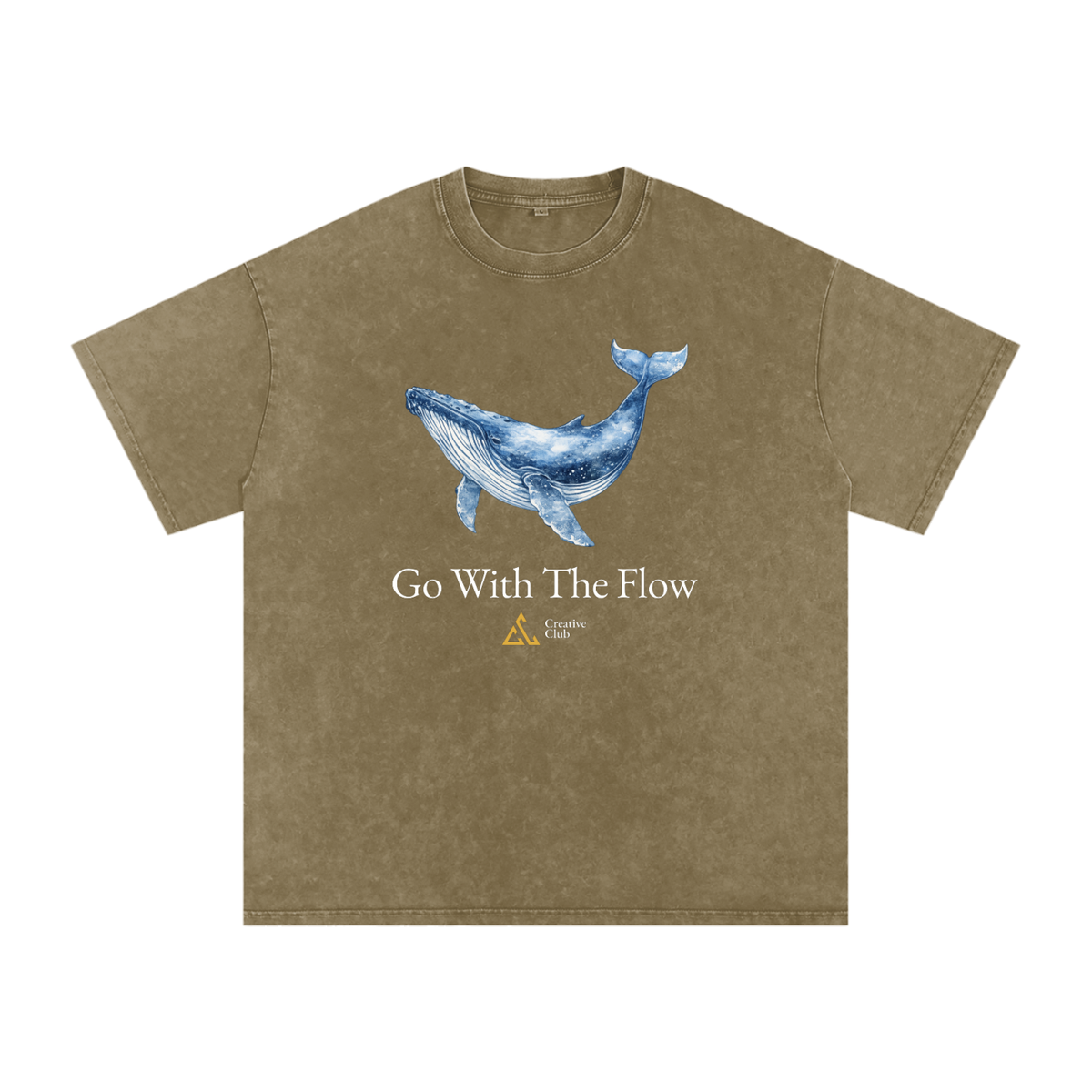 Field Notes Snow Washed Oversized Cotton T-Shirt