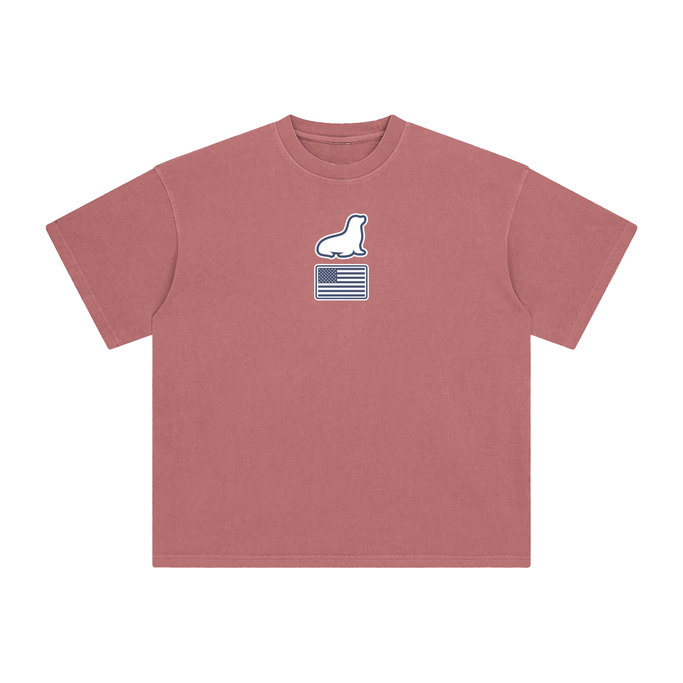 Founders Logo USA Enzyme Washed T-Shirt