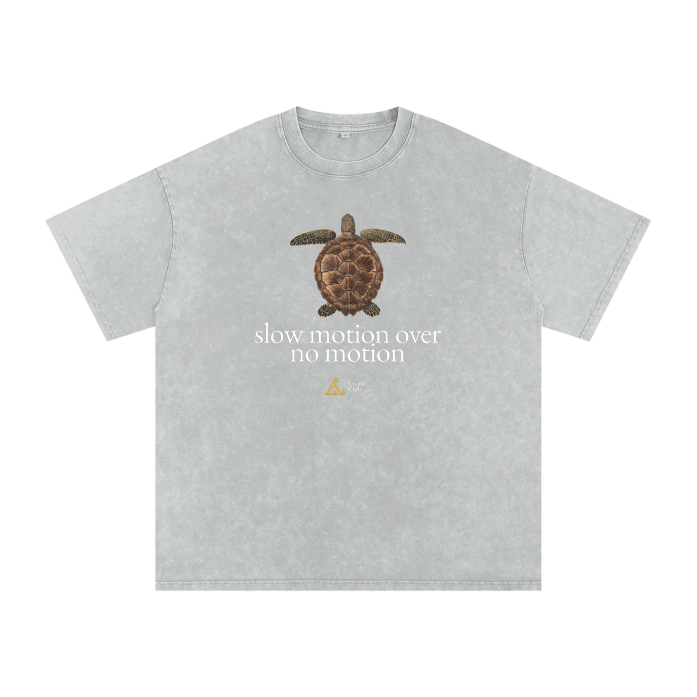 Field Notes Collection Snow Washed Oversized Cotton T-Shirt