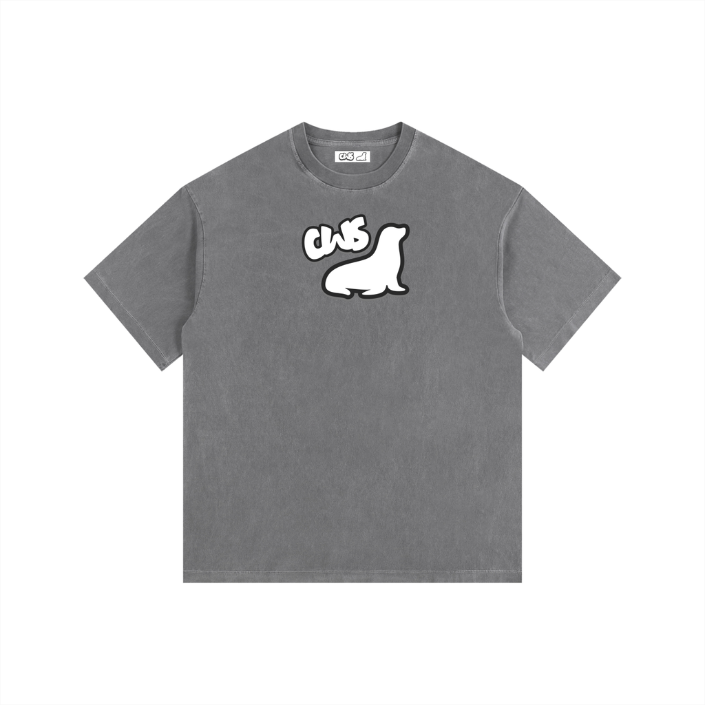 Vintage Washed Oversized Cotton T-Shirt