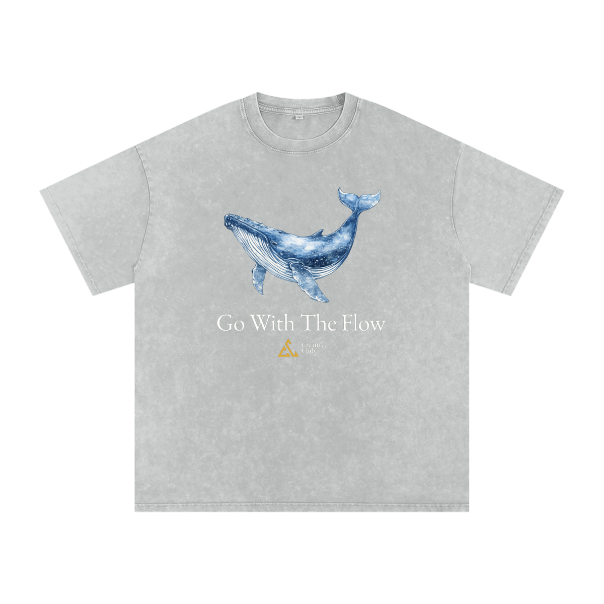 Field Notes Snow Washed Oversized Cotton T-Shirt