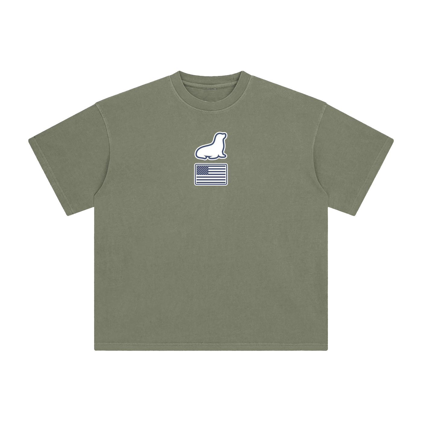 Founders Logo USA Enzyme Washed T-Shirt